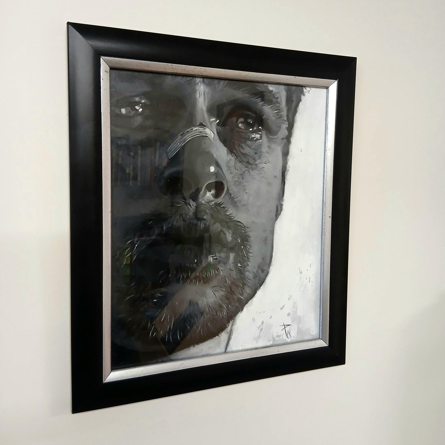 Se7en Oil painting on board