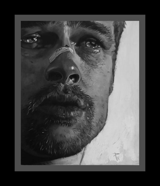 Se7en Oil painting on board