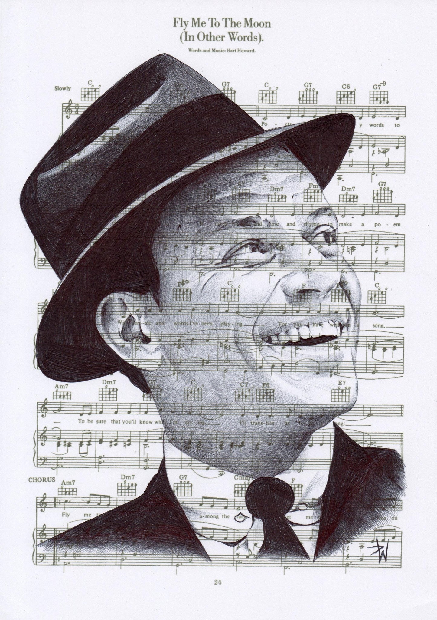 Frank Sinatra print