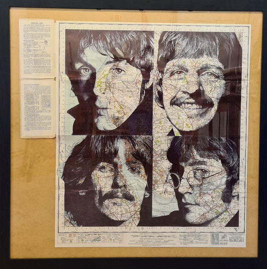 The Beatles Liverpool map