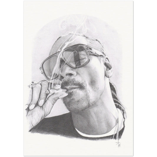 Snoop Dogg print A4