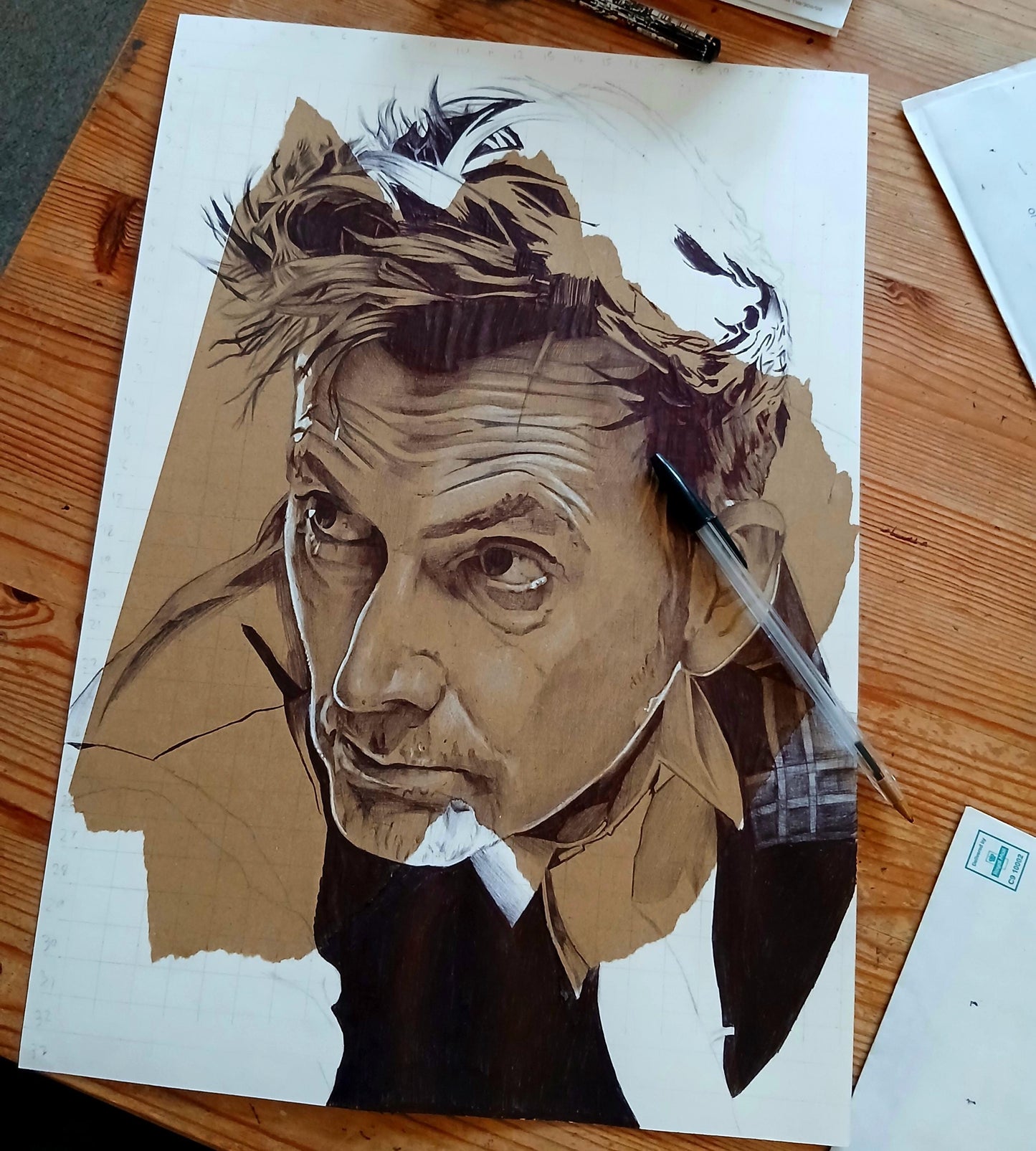 Dr Who A3 print