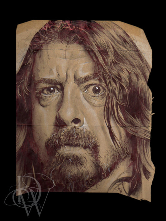 Dave Grohl envelope print